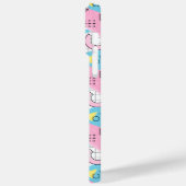80's Memphis Active Pink Light Blue Case-Mate iPhone Case (Achterkant / Links)