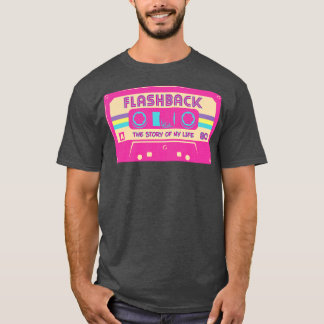 80s Mixtape Retro Muziek Flashback T-shirt