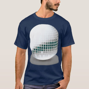 80s Muziek Disco Ball Retro Discotheek T-shirt