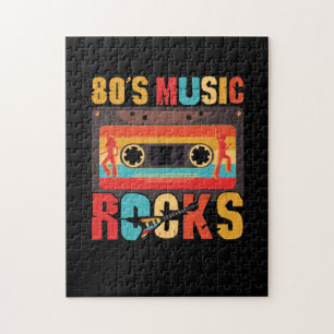 80s muziekRocks - Retro-stand Legpuzzel
