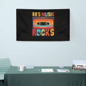 80s muziekRocks - Retro-stand Spandoek (Beurs)