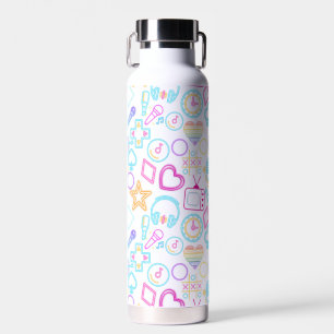 80's Neon Lichtpatroon 01 Waterfles