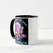 80s Nostalgia Groove Coffee Mug (Devant gauche)