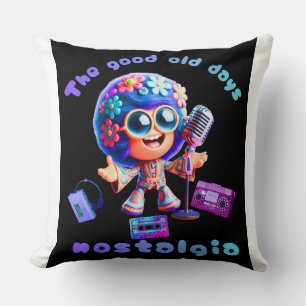 80s Nostalgie Groove 20x20 Worpillow. Kussen
