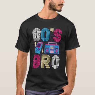 80s Outfit Vrouwen Mannen Dit is mijn 80s Bro Kost T-shirt