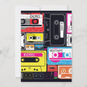 80s partijdig uitnodiging deel duex (Achterkant)