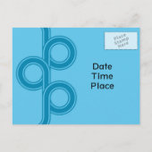 80s Party Briefkaart (Achterkant)