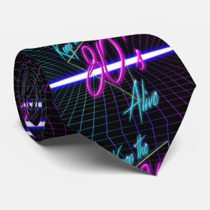 80's Party Necktie Stropdas
