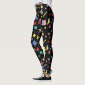 80s pop geometrische vormen leggings (Links)