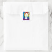 80s Poster - Kamala Harris Pride Ronde Sticker (Tas)