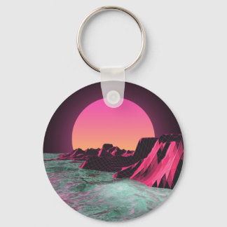 80's R I S E R Sleutelhanger