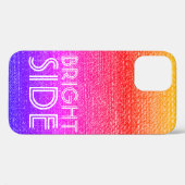 80's Rainbow Ombre Motivatie tekst Case-Mate iPhone Case (Achterkant (horizontaal))