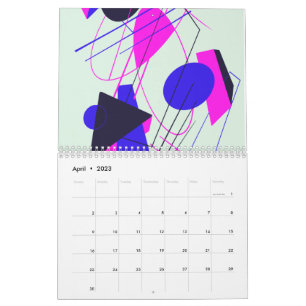 80s Retro-agenda Kalender