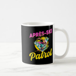 80s Retro Apres-ski Patrol Draag 90s Skiën Koffiemok