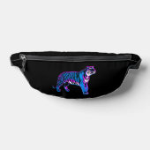 80s RETRO BLUE TIGER FANNY PACK (Poser)