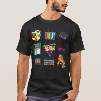 80s Retro Fashionhrowback Culture Disco Music Part T-shirt