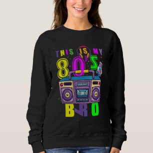 80's Retro Mode Throwback Culture 1980 Disco Mu Trui