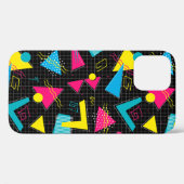 80s Retro New Wave Motif iPhone / coque ipad (Verso (horizontal))