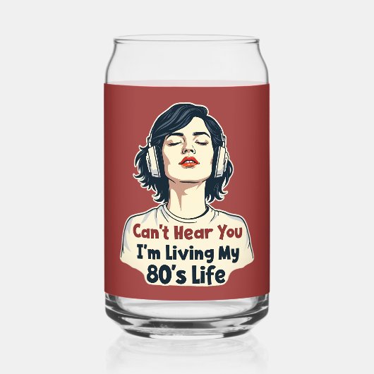 80s Rétro Nostalgic Music Lover Throwback Design (Recto)