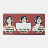 80s Rétro Nostalgic Music Lover Throwback Design (Clavier et souris)