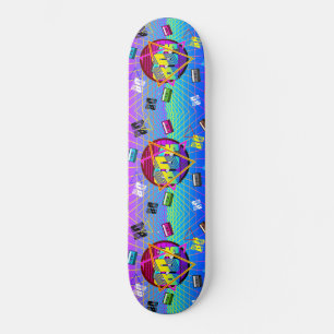 80's RETRO OUDE SCHOOL-CASSETTEBANDJE Skateboard