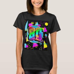 80'S RETRO  OUDE SCHOOLSTIJL T-SHIRT