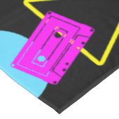 80'S RETRO OUDE SCHOOLSTIJL TAFELKLEED (Gekanteld)