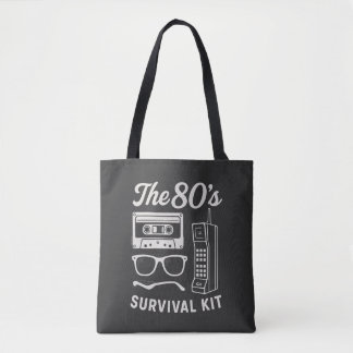 80s Retro Overlevingskit Nostalgie Esthetisch Ontw Draagtas