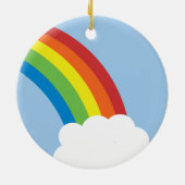 80's Retro Rainbow Ornament (Achterkant)
