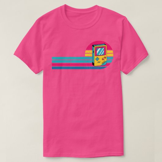 80s  retro spel t-shirt (Design voorkant)