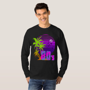 80's Retro Sunset T-shirt