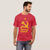 80's Retro USSR CCCP Sovjet Union Redux heeft prob T-shirt (Voorkant volledig)