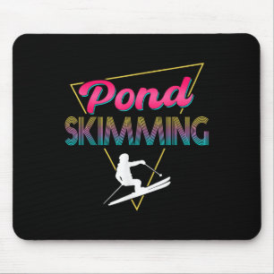 80s Retro Vijver Skimming Apparel Ski Pond Skimmer Muismat