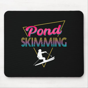 80s Retro Vijver Skimming Apparel Ski Pond Skimmer Muismat