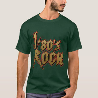 80s Rock Muziek Genre Eighties Sfeer Retro Muzikan T-shirt
