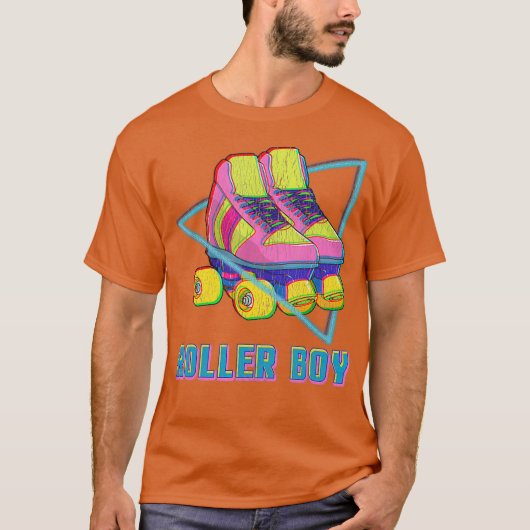 80s Rollerskates T Shirt Roller Skating (Voorkant)