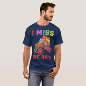 80s Rollerskates T Shirt Roller Skating (Voorkant volledig)