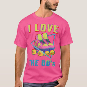 80's Rollerskates T Shirt Rolschaatsen D