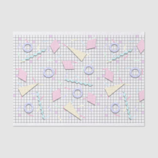 80s Snoep pastel geo print tissuepapier