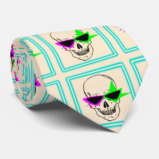 80S-STIJL KUNNEN WORDEN GESCHIKT STROPDAS (Opgerold)