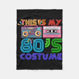 80s Styles Mannen Vrouwen Halloween 1980s Dit is m Fleece Deken