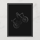 80's Wheelie Briefkaart (Voorkant)