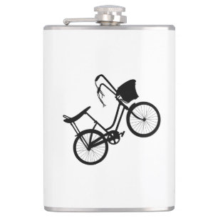 80's Wheelie (Zwart) Heupfles