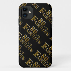 80ste verjaardag  iPhone 11 hoesje