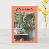 *80ste VERJAARDAG** en LATEN WE JULLIE VIEREN! Kaa Kaart (Gele Bloem)