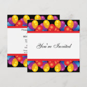 80ste verjaardag feest | DIY-tekst Kaart (Voorkant / Achterkant)