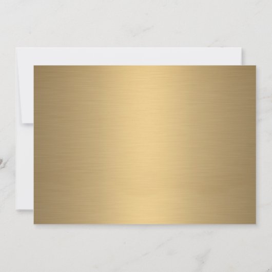 80ste verjaardagsfeestje vieren Faux Jewel Confett Kaart (Achterkant)