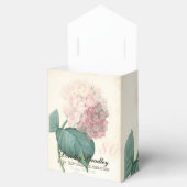 80th Birthday Hydrangea Custom Bedankt Favor Box Bedankdoosjes (Geopend)