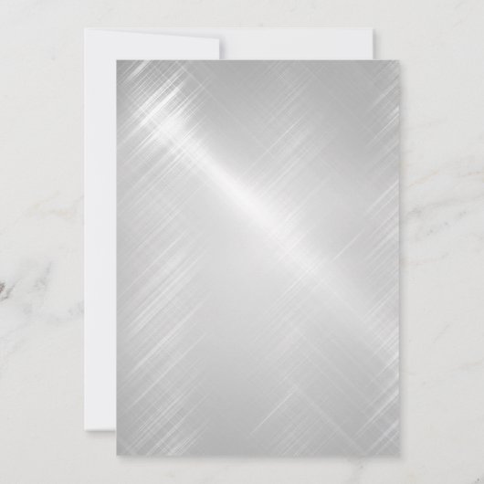 80th Mens Blue Anniversaire Invitation (Dos)