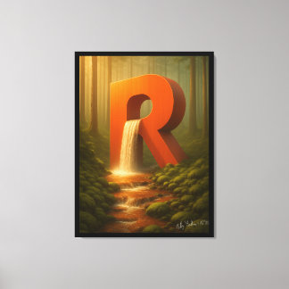 815 uitgerekt canvas afdruk